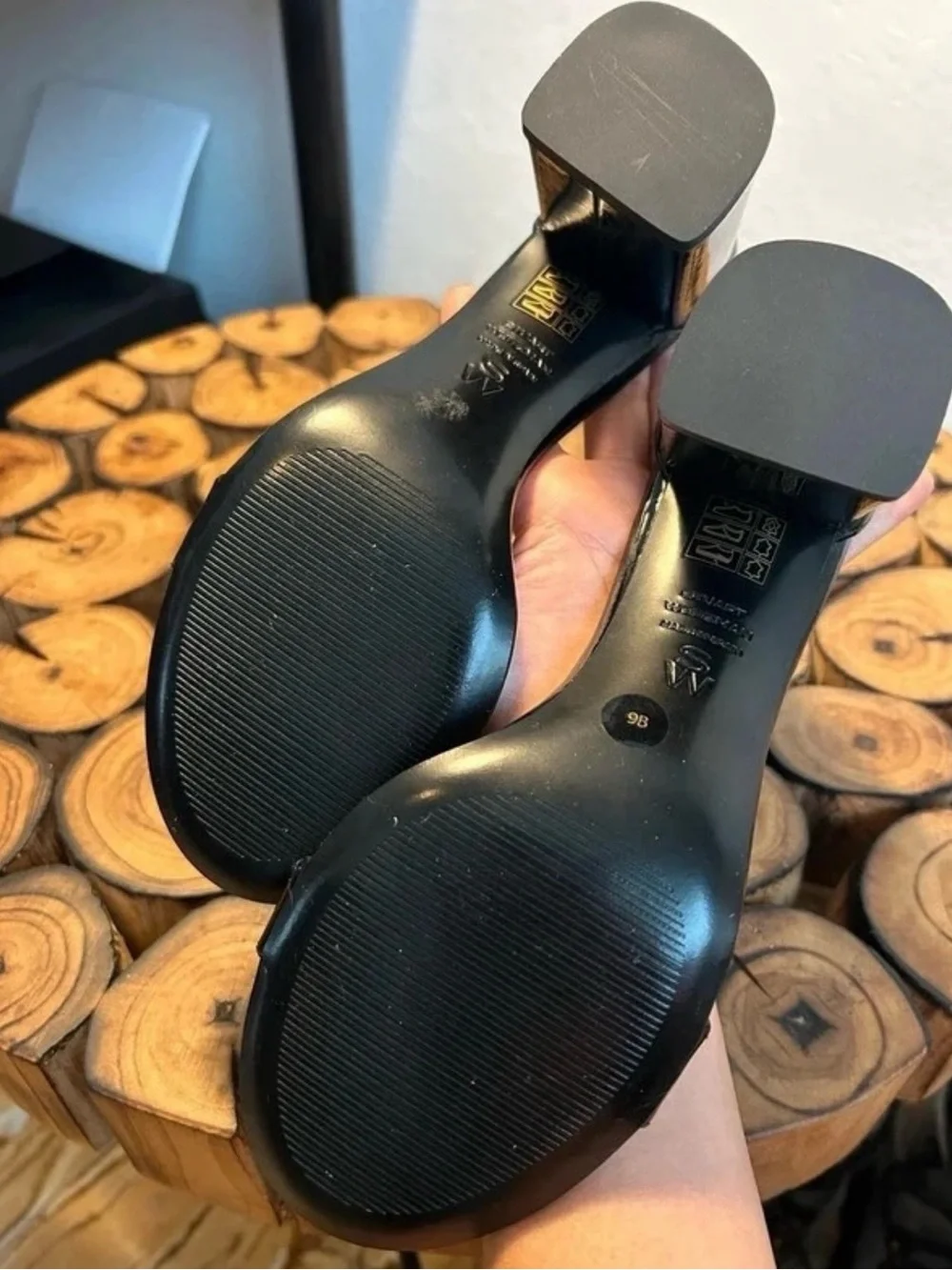 Stuart Weitzman Nudist Block Heel